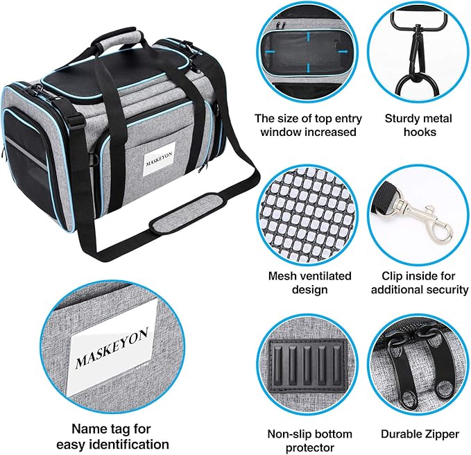 Airline Approved Pet Carrier 4 Sides