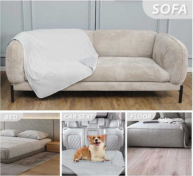 Pet Cooling Blankets & Sleeping Mat- Reversible Washable Durable Dog Bed Cover