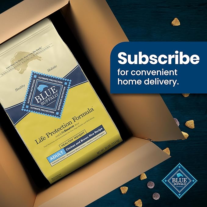 Blue Buffalo Life Protection Formula Healthy Weight Adult Dry Dog Food 30-lb. Bag