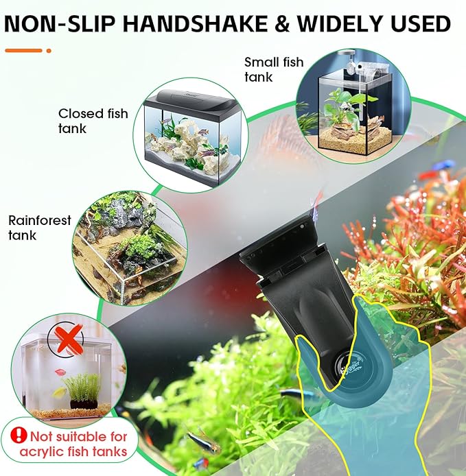hygger Aquarium Glass Cleaner 2 Aquarium