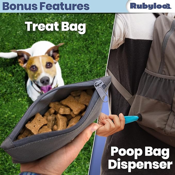 The Original Doggy Bag™ Backpack by Rubyloo 2 BPA-Free