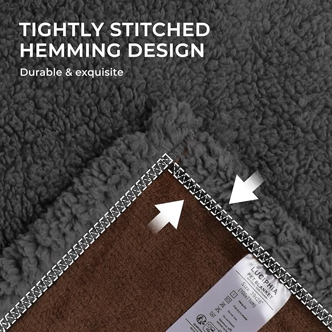 Luciphia Waterproof Blanket for Large Dogs Liquid Proof Large(65" x 57")