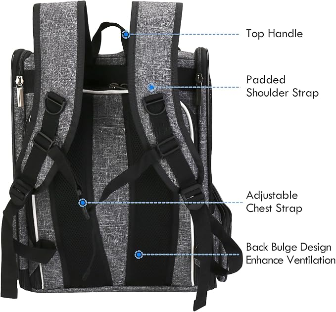 Cat Carrier Expandable Backpack