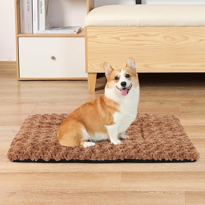 NOYAL Dog Bed Mat Soft Washable Dog Crate