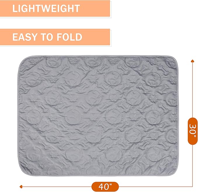 Kritter Planet Pack of 2 Waterproof Dog Bed Pad 30 x 40 inch