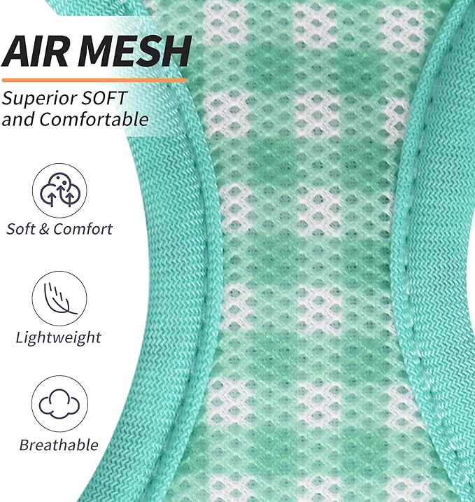 AIITLE Summer Breathable Mesh Dog Vest Harness