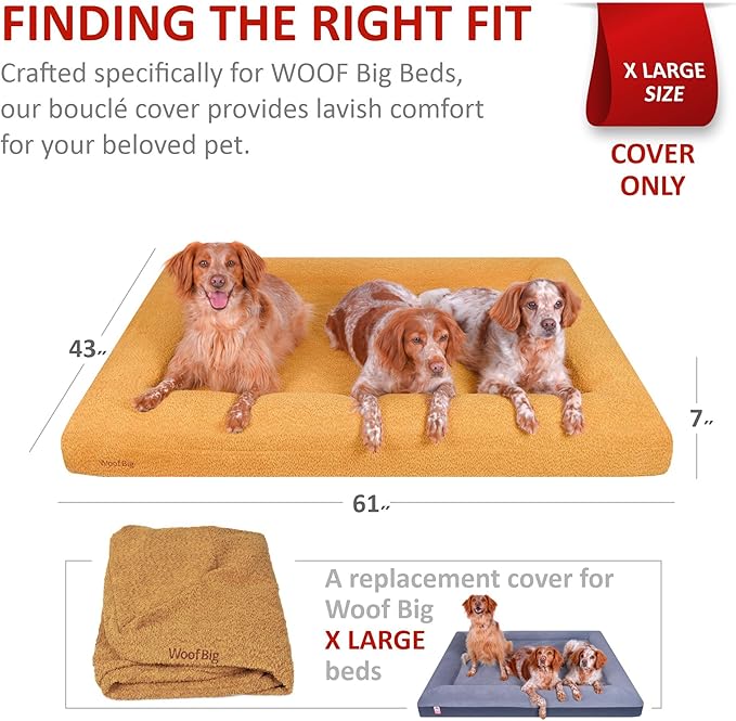 Replacement Cover Only (Beds Sold Separately)