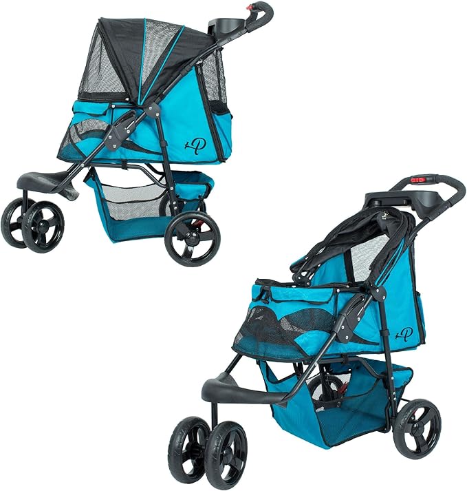Petique Durable Pet Stroller 55LBS -