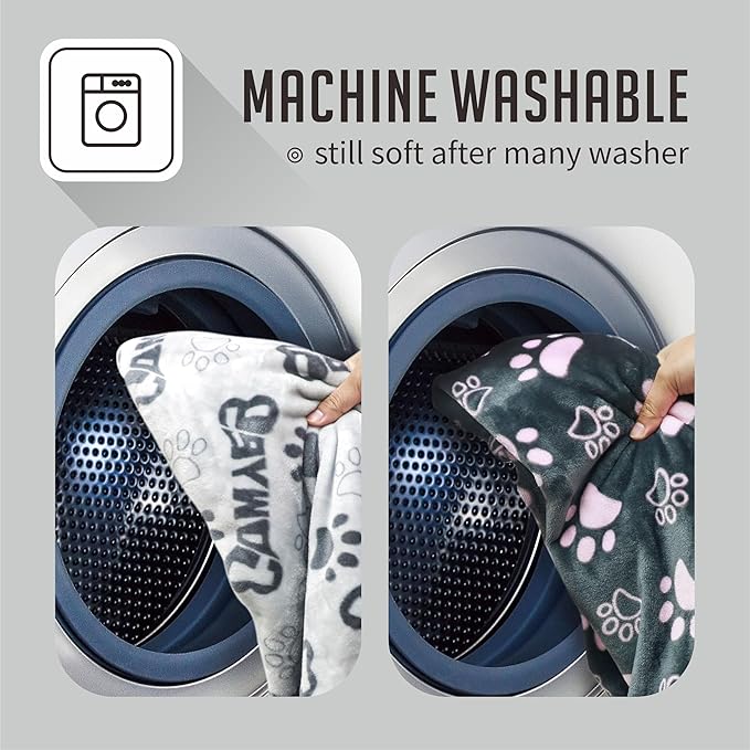 1 Pack 3 Dogs Blankets for Large Dogs 41x31 inch