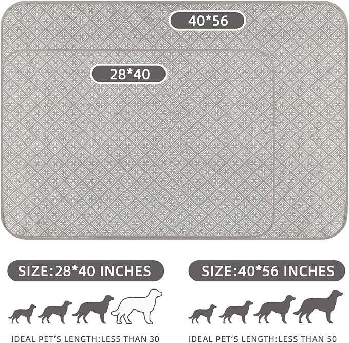 DaysU Reversible Waterproof Dog Blanket for Couch and Dog Bed Cover 28 x 40 Inches