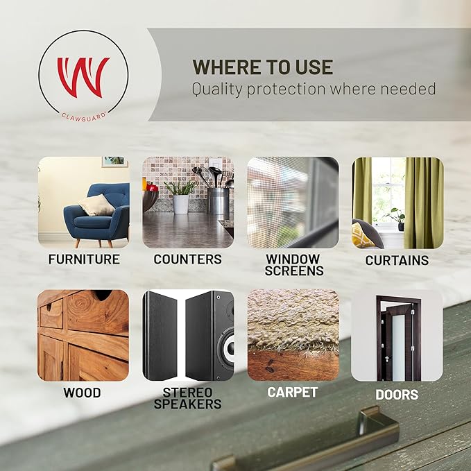 CLAWGUARD Bundle Pack – Dog Scratch Protection Tape 10 Pack 10 Pack