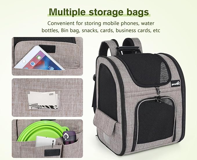 Pecute Pet Carrier Backpack