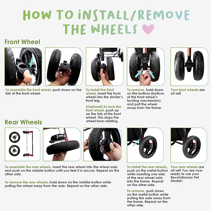 Petique Revolutionary Durable Pet Stroller 55LBS -