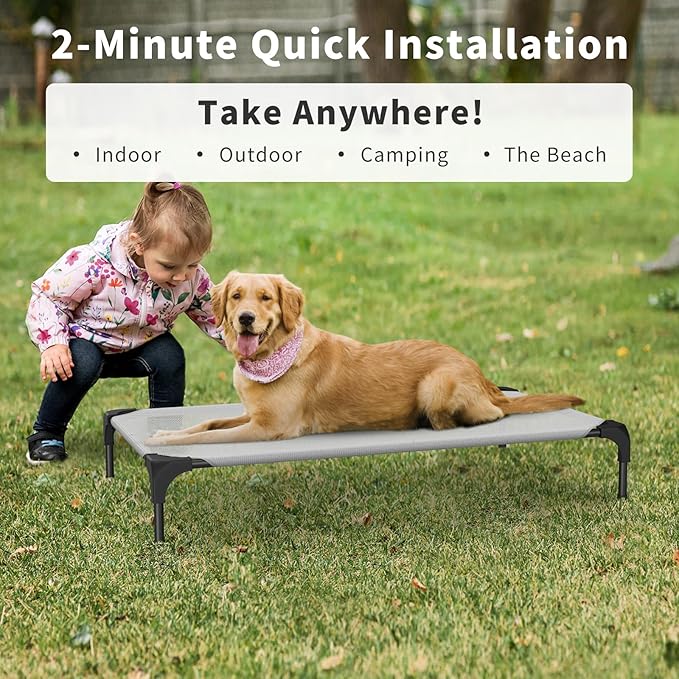 Cooling Elevated Dog Bed