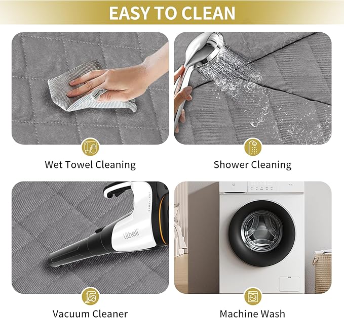 Easy-Going Waterproof Back Seat Extender for Dogs (53"x48", Grey)