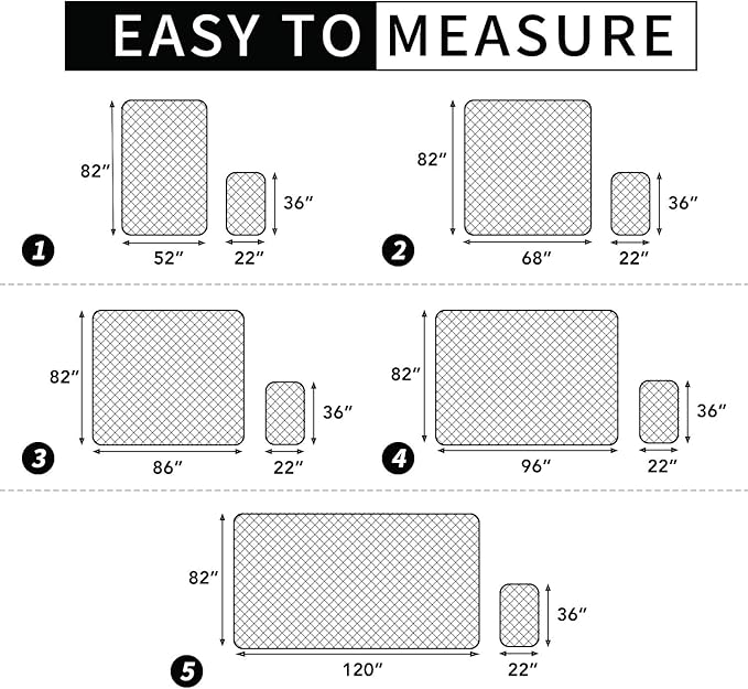 Easy-Going 100% Waterproof Dog Bed Cover (68x82 in,Greyish