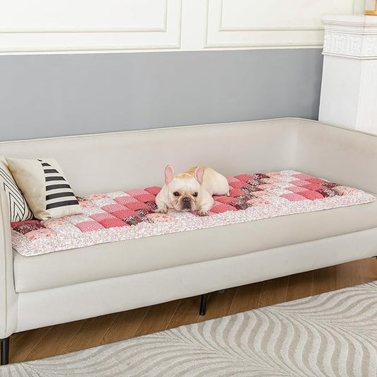 Garden Chic Cotton Protective Couch Cover Dogs,Pets(60x160 cm/23.6x63