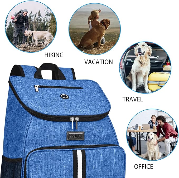 BAGLHER丨Dog Travel Bag 2 Silicone 2 Food
