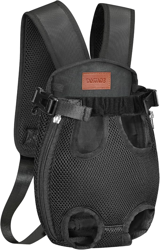 Dog Backpack Legs Out Dog Front Carrier Adjustable Front Facing Dog Carrier 3-5 Lbs