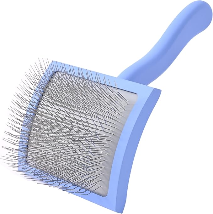 We Love Doodles Grooming Curved Slicker Brush for Long-Haired Dogs