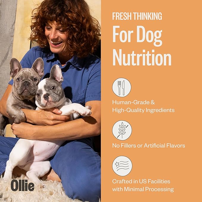 Ollie Crunchy Treats Variety Pack 100% Human 16 Oz.