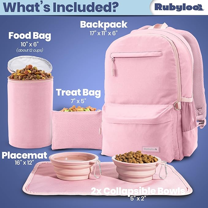 The Original Doggy Bag™ Backpack by Rubyloo 2 Travel
