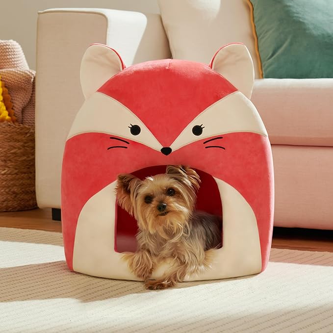 Squishmallows Original 16-Inch Fifi The Fox Pet Cave