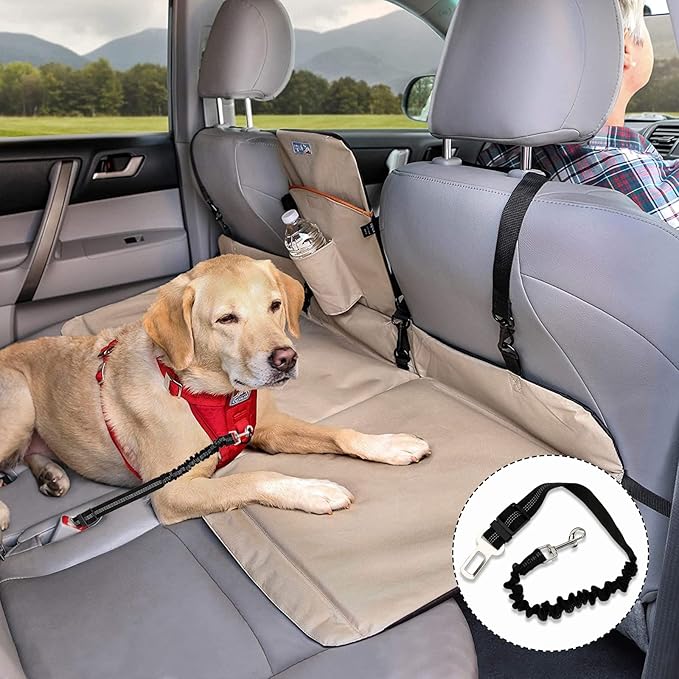 Dog Seat Belt 2PCS 19.7"-33"