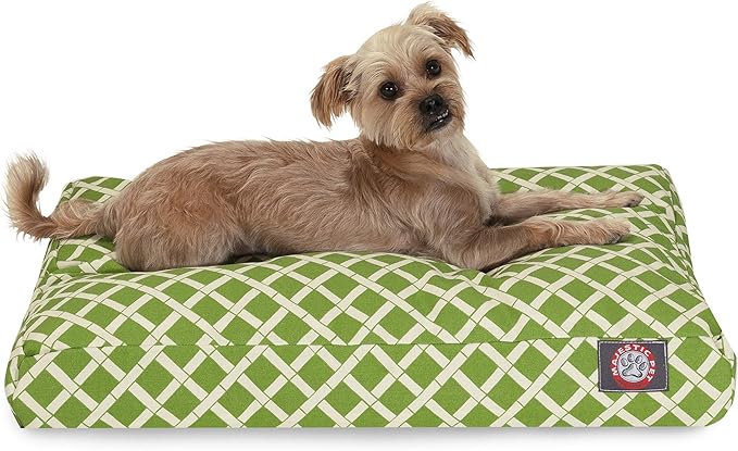 Sage Bamboo Small Rectangle Indoor Outdoor Pet Dog