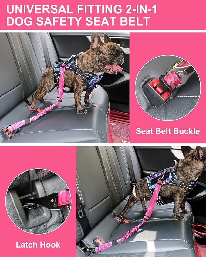 Hotsky Dog Seat Belt 3-in-1 Car