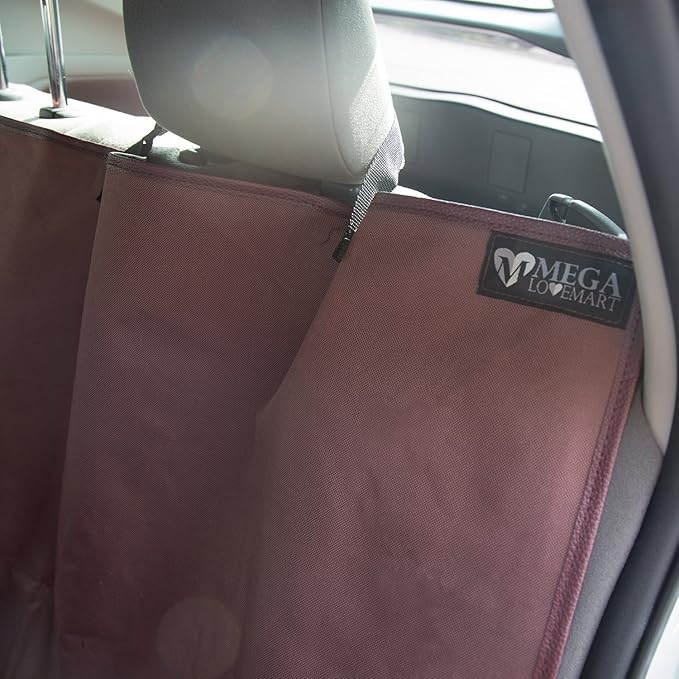 Hammock Style Waterproof Dog Car Seat Cover for Trucks (2pc)