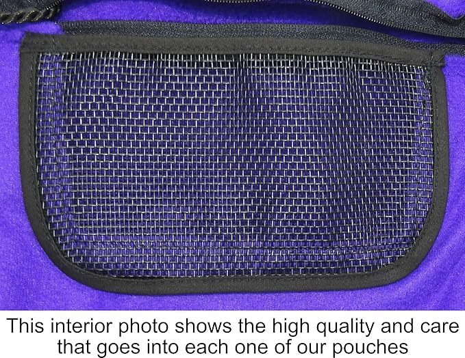 Bonding Carry Pouch for Sugar Gliders and other small pets (Purple)