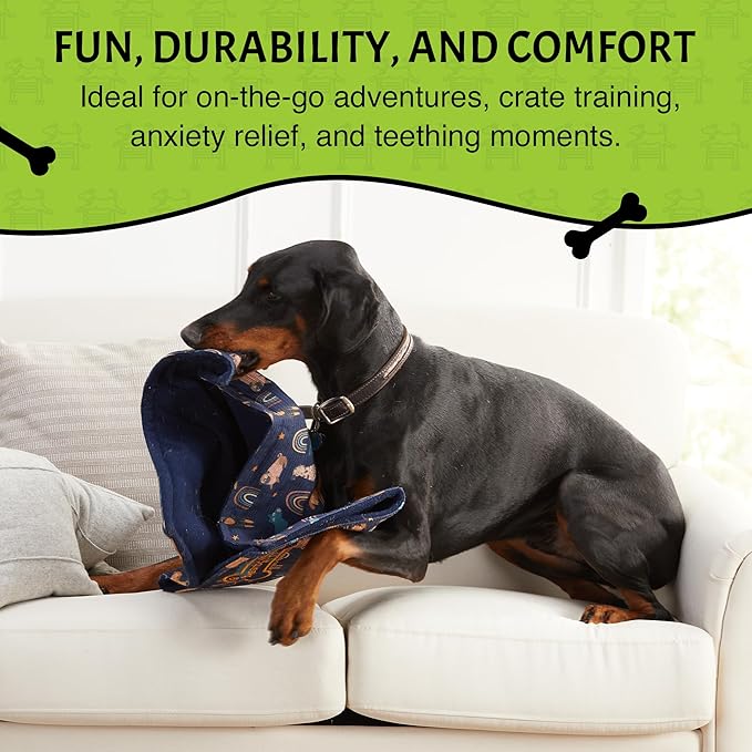 Toy & Blanket Combo. 22" x 27" -