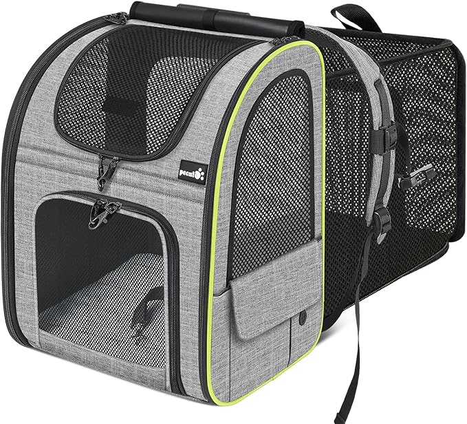Pecute Pet Carrier Backpack with Shade Cover