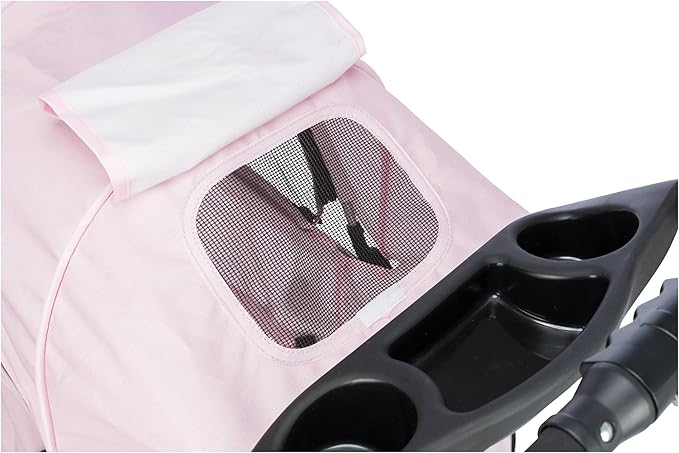 TRIXIE Foldable Pet Stroller for Cats and Dogs