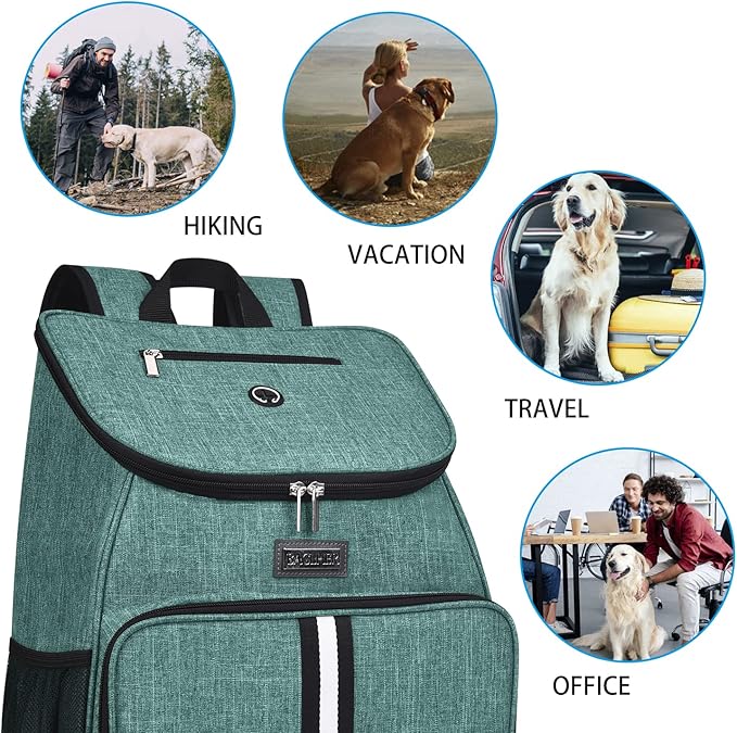 BAGLHER丨Dog Travel Bag 2 Silicone 2 Food