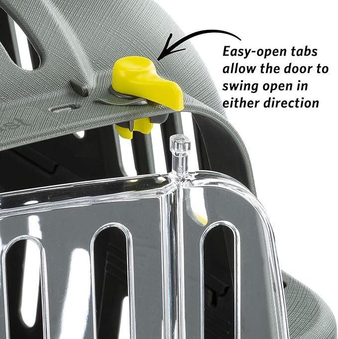 Ferplast Jet Pet Carrier: Value Dog Carrier Suitable for Toy Dog Breeds & Small Cats 18.51L x 12.6W x 11.42H inches,