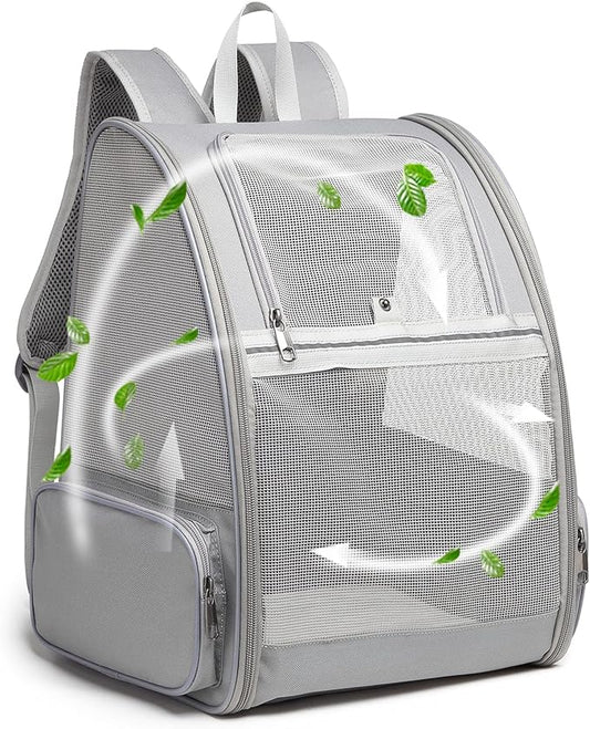 Texsens Pet Backpack Carrier for Small Cats Dogs