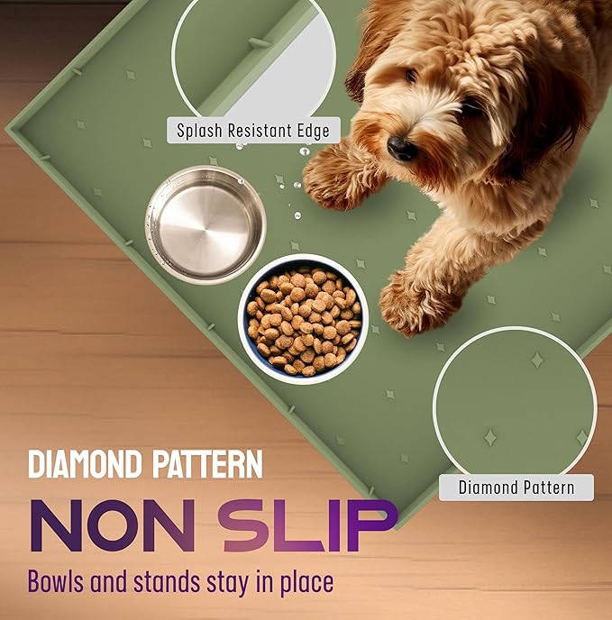 32x24x1” XL Dog Food Mat