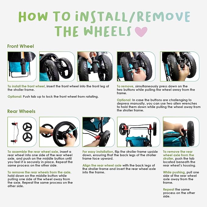 Petique Durable Pet Stroller 55LBS -