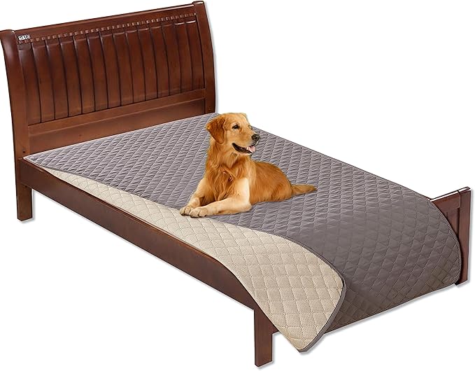 Waterproof Dog Bed Cover Anti-Slip Pet Blanket Sofa Couch Car (68x82 Inch,
