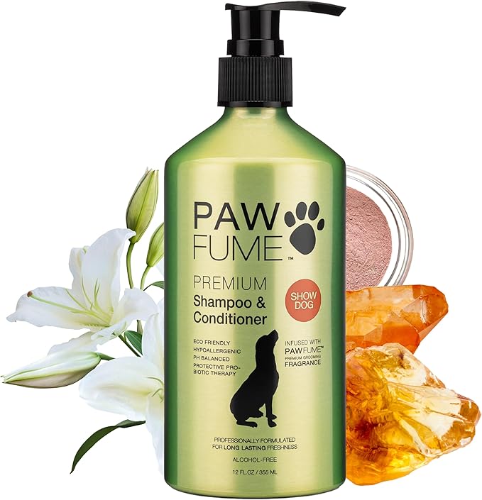 Pawfume Dog Shampoo and Conditioner – Hypoallergenic Dog