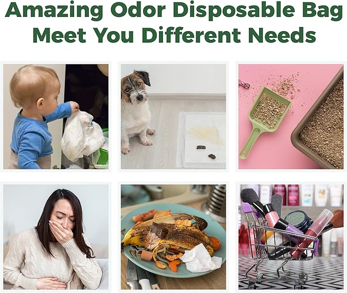 Biodegradable Dog Poop Bags 150 Count 10 Rolls with Dispenser