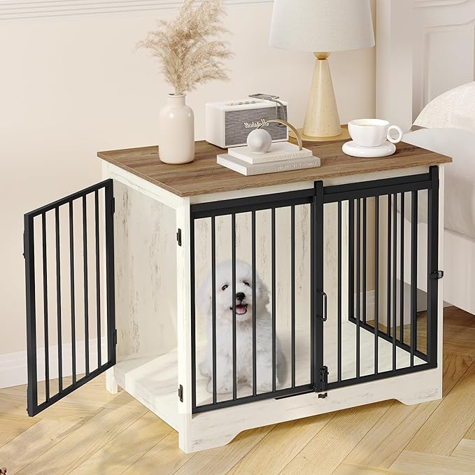 Dog Crate Furniture 32" Double