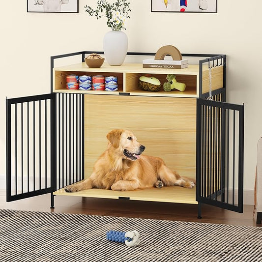YITAHOME Large Dog Crate 41" Heavy 2 Drawers