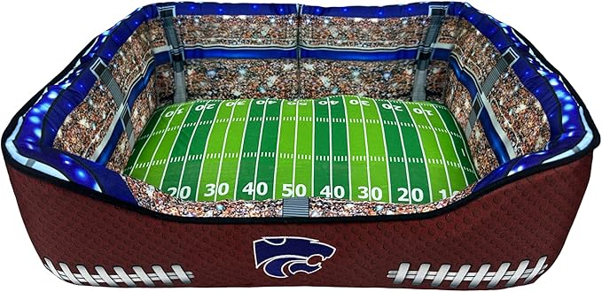 NCAA Kansas State Wildcats Stadium Dog Bed