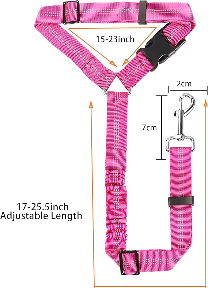 YAODHAOD Dog Seat Belts