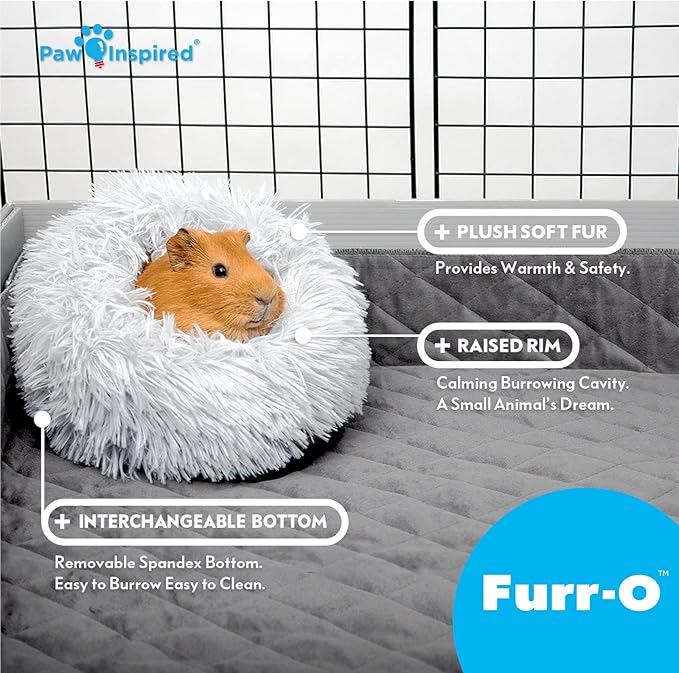 Paw Inspired Furr-O Burrowing Pet Bed for Guinea
