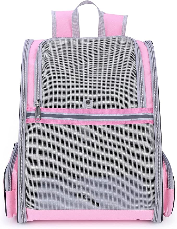 LOLLIMEOW Pet Carrier Backpack for Dogs and Cats