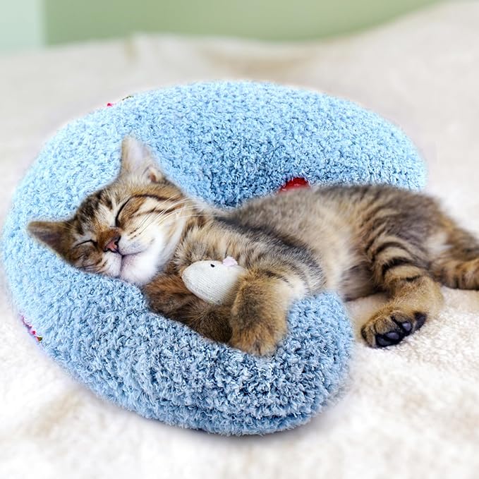 Mity rain Dog Pillow 14.2" * 9.4", Anxiety